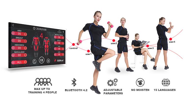 EMS Silicone Rubber Electrode Dry Suit