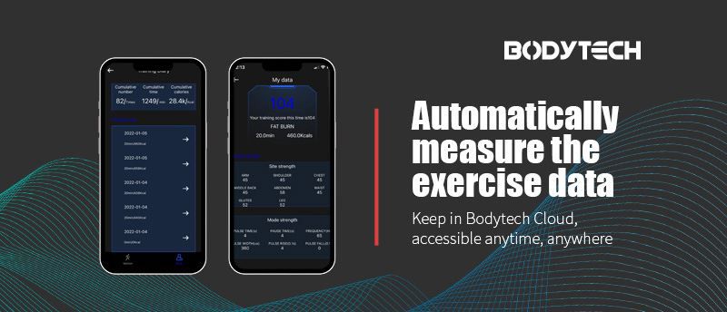 EMS Fitness Suit Slim Device