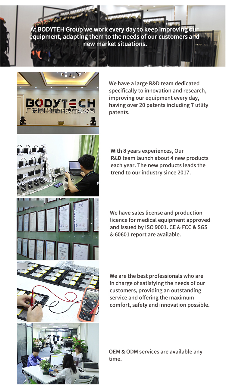 EMS Fitness Suit Slim Device