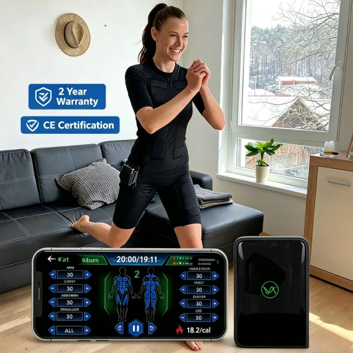 Portable EMS Dry Suit Home Workout Machine For Body Shaping