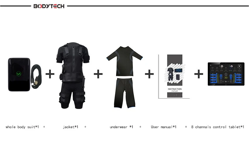 Professional Wireless EMS Body Suit For Commercial Fitness best