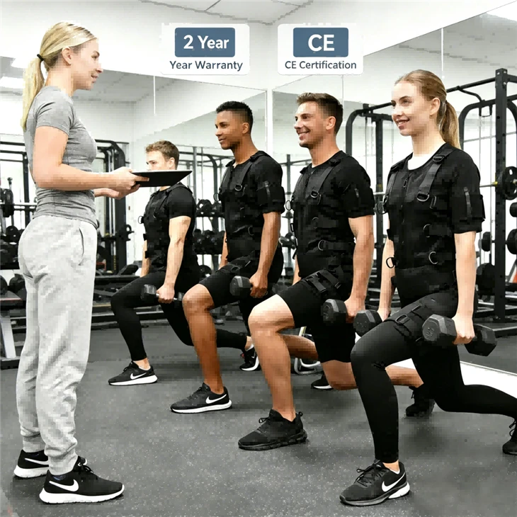 Whole Body EMS Training Suit Complete Kit OEM ODM For Gym Studio