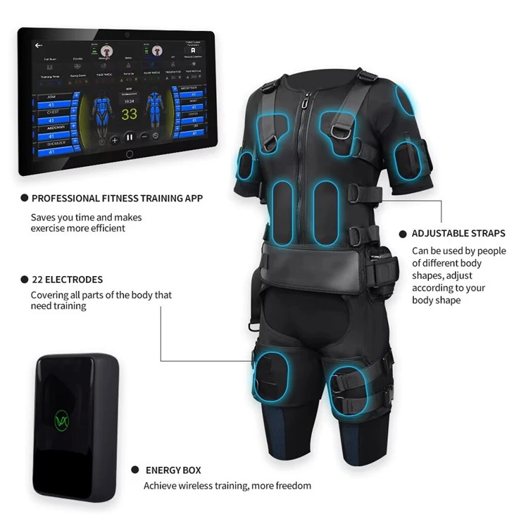 Wireless Dry EMS Training Suit With Tablet Control Wireless Dry EMS Training Suit With Tablet Control