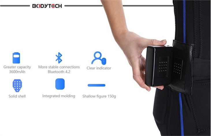 Electric Back Stimulatior Ems Gym