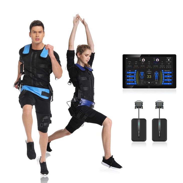 Workout With Ems Electrostimulation Suit For Personal Trainers